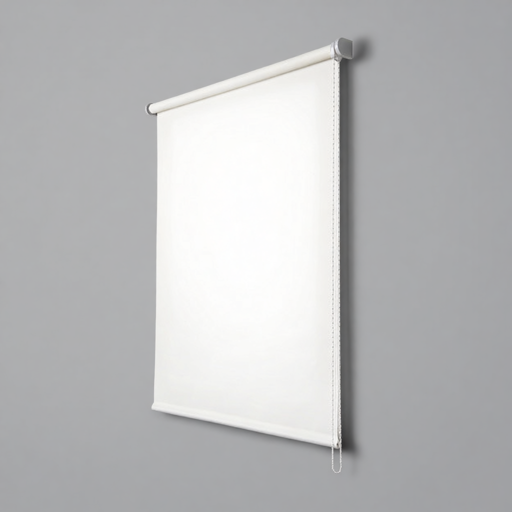 Estor traslúcido blanco