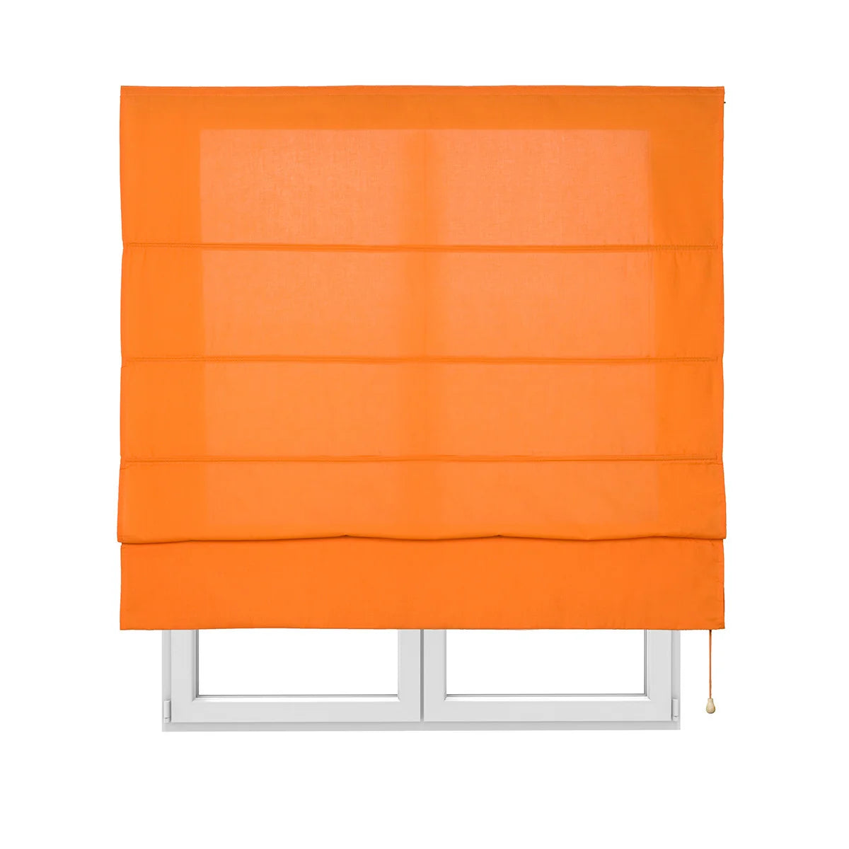 Estor plegable con varillas